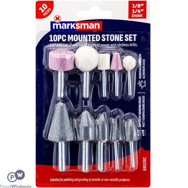 Marksman Mounted Stone Set 10pc