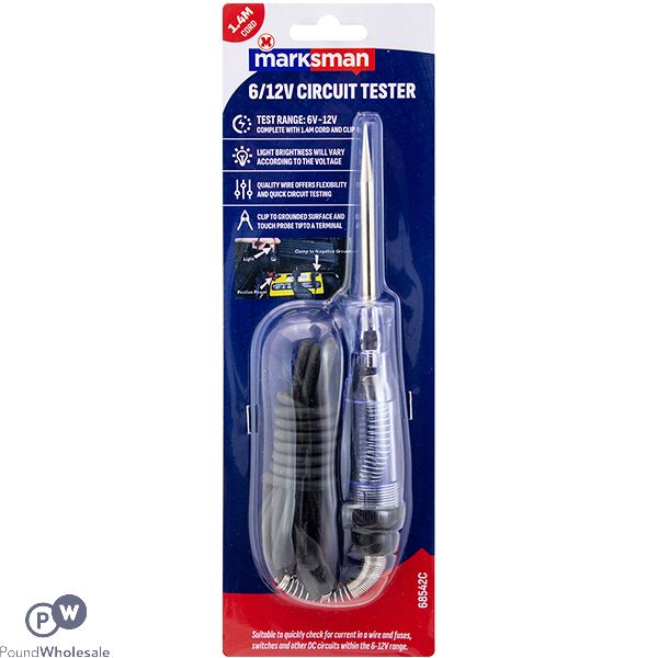 Marksman 6v/12v Circuit Tester