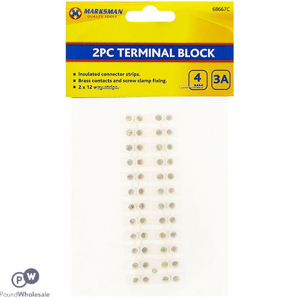 Marksman 3a Terminal Block Set 4mm 2pc