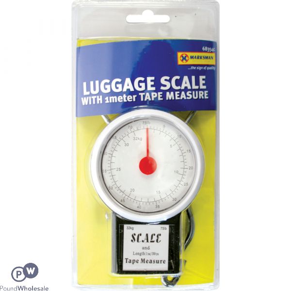 Luggage Scale With 1 Meter Tape Measure (in Cdu)