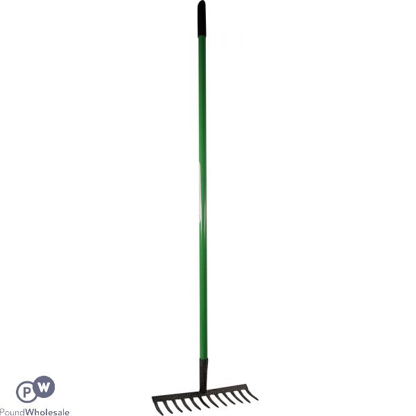 Marksman 12" Garden Rake With Handle