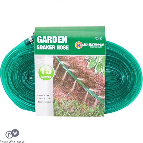 Marksman Garden 1/2" Soaker Hose 15m