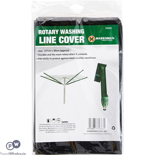 Marksman Rotary Washing Line Cover 147cm X 30cm