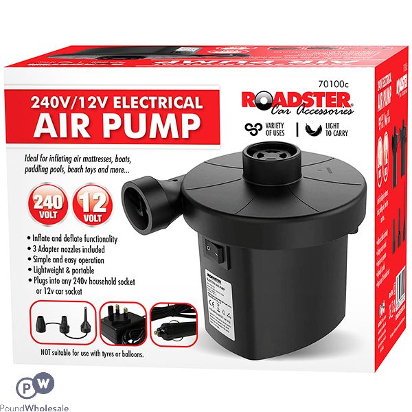 Roadster 240v/12v Electrical Air Pump