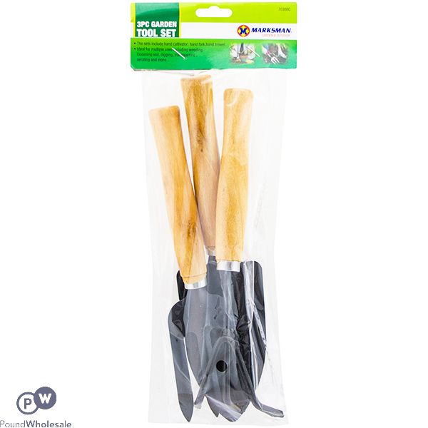 Marksman Garden Hand Tool Set 3pc