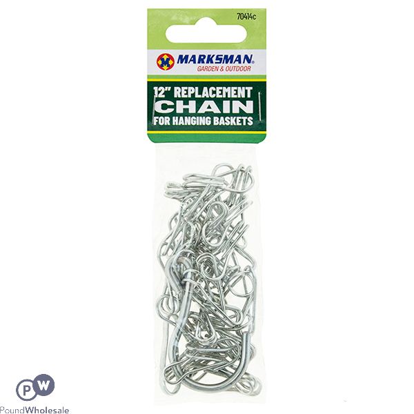 MARKSMAN HANGING BASKET REPLACEMENT CHAIN 12"