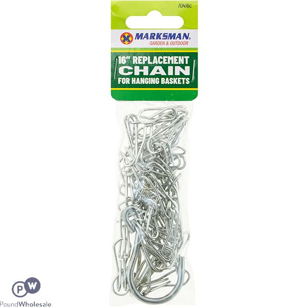 MARKSMAN HANGING BASKET REPLACEMENT CHAIN 16"