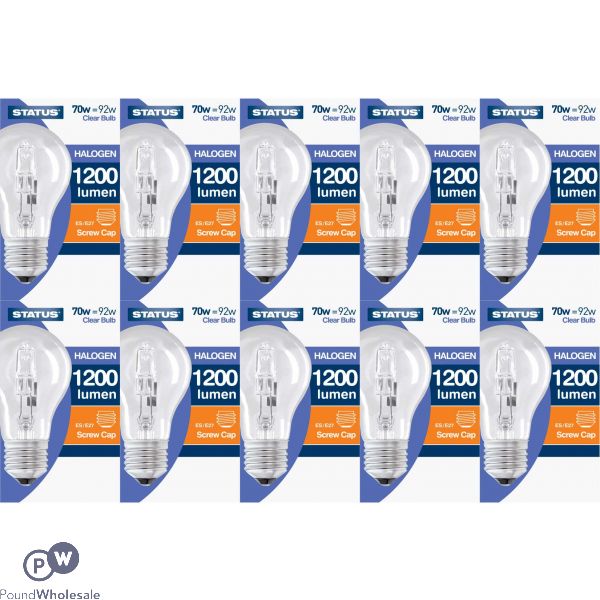 Status 70w=100w Halogen Gls Bulb Es