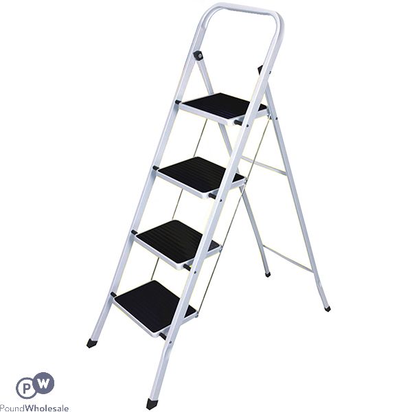 Marksman 4 Step Rubber Carpet Non-slip Ladder