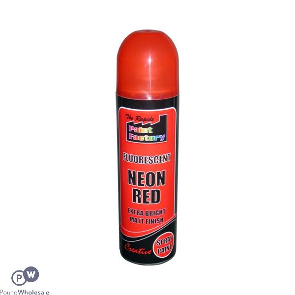 Paint Factory Fluorescent Neon Red 200ml