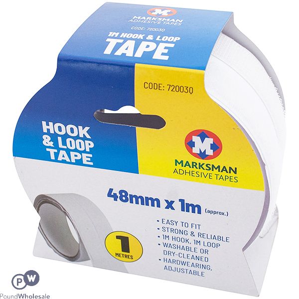 Marksman Hook & Loop Tape 48mm X 1m