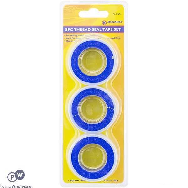 Marksman Thread Seal Tape Set 3pc