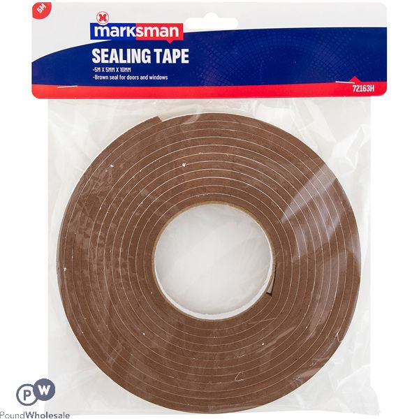 Marksman Draught Excluder Sealing Tape 5m X 5mm X 10mm
