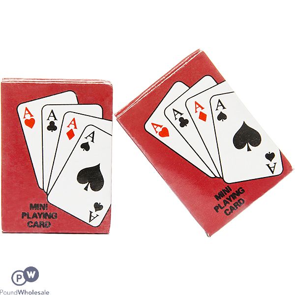 Mini Playing Cards Set