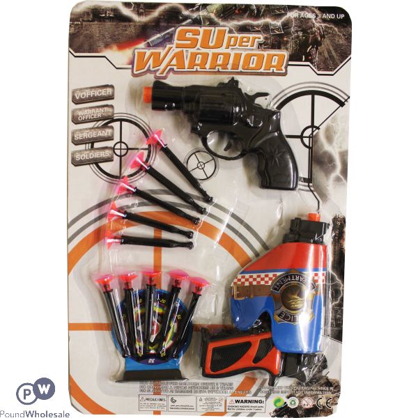 Super Warrior Police Gun Set