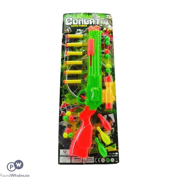 Combat Super Power Pump Action Gun