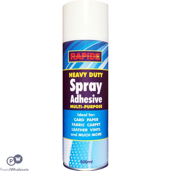 Rapide Heavy Duty Multi-purpose Spray Adhesive 500ml