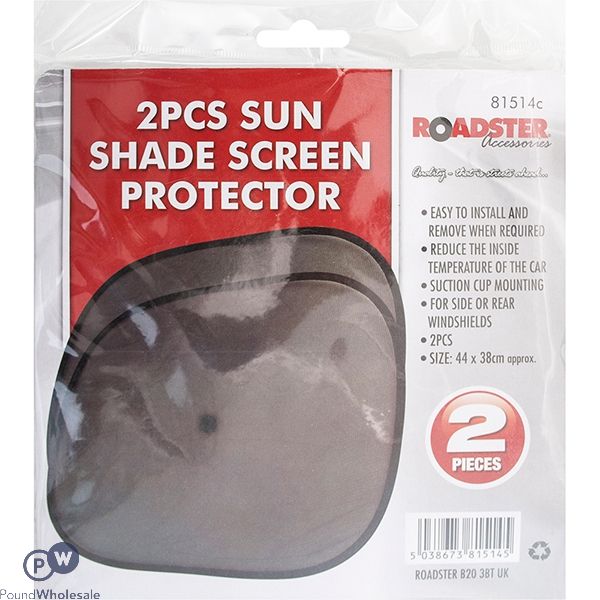 Roadster Sun Shade Screen Protector 2pc