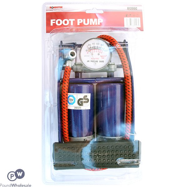 Roadster Double Foot Pump