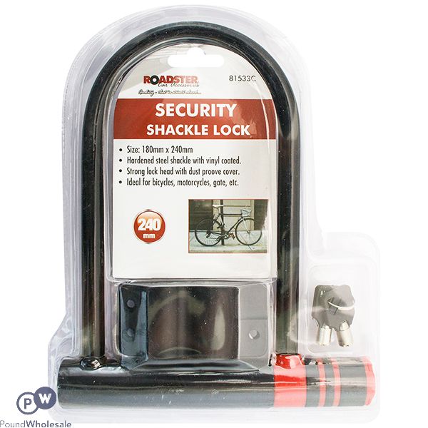 Roadster Security Shackle Lock 18cm X 24cm