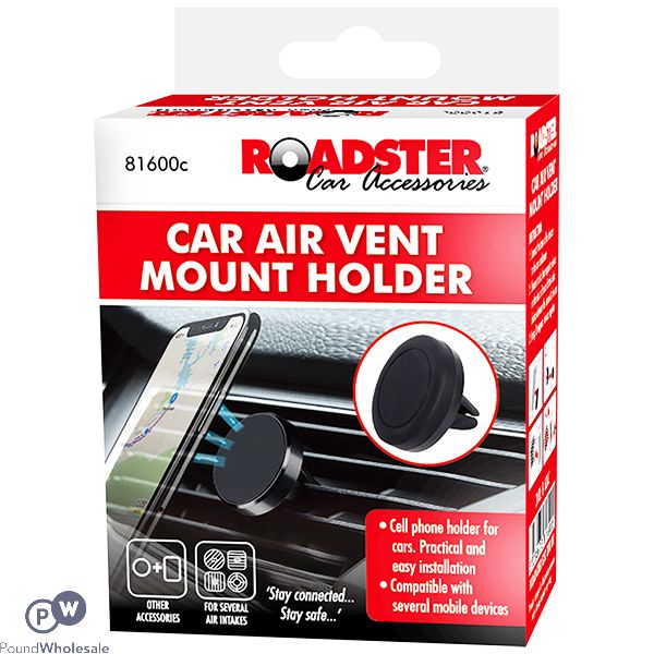 ROADSTER MAGNETIC CAR AIR VENT MOBILE PHONE MOUNT HOLDER