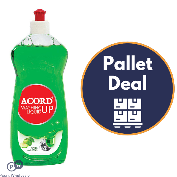 Acord Apple Washing Up Liquid 500ml Pallet Deal