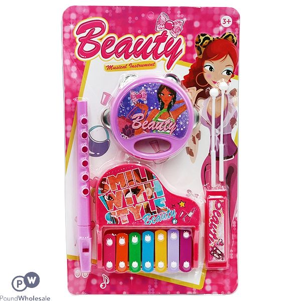 Beauty Musical Play Set 6pc