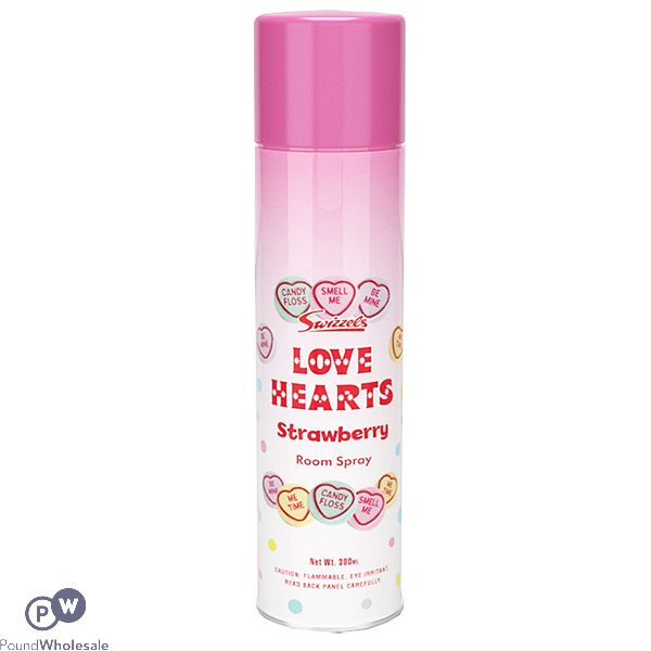 SWIZZELS LOVE HEARTS STRAWBERRY ROOM SPRAY 300ML