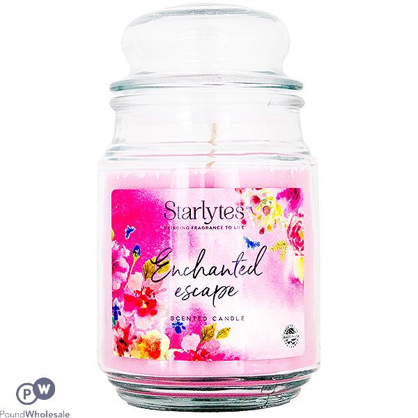 Starlytes Enchanted Escape Scented Jar Candle 18oz