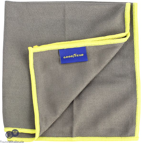 Goodyear Microfibre Window Cloth Large 40cm X 40cm