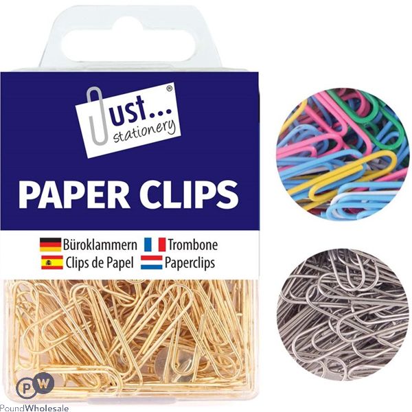Paper Clips Assorted in CDU