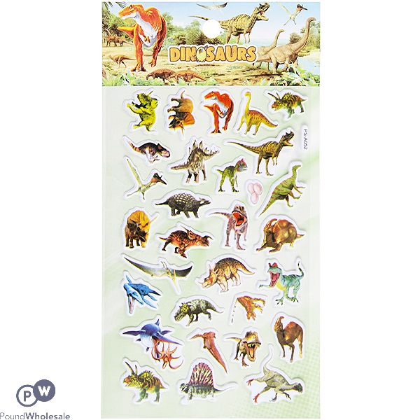 Assorted Dinosaur Stickers