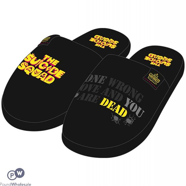 The Suicide Squad Slippers Uk Size 8-10