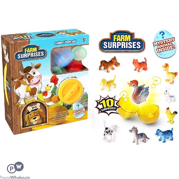 Surprises Farm Animal Assorted 10 Pack
