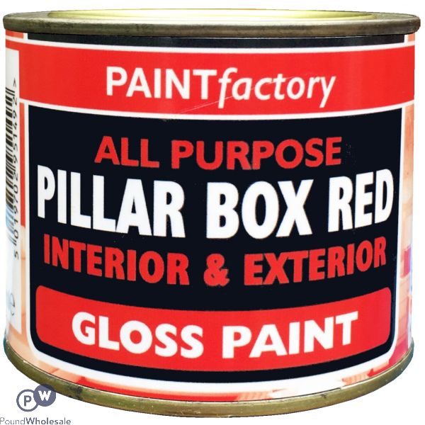 Paint Factory All Purpose Pillar Box Red 170ml
