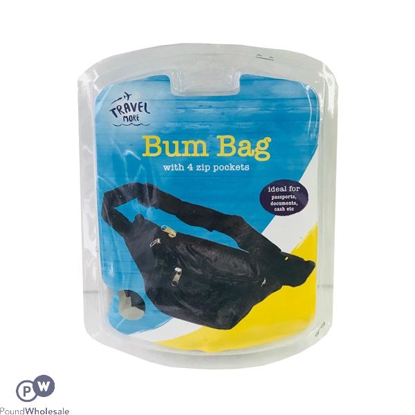 Bum Bag With 4 Zip Pockets