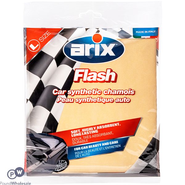 Flash Car Synthetic Chamois Large