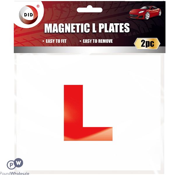 Did Magnetic L Plates 2 Pack