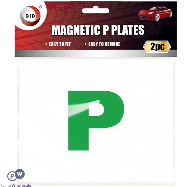 Did Magnetic P Plates 2 Pack