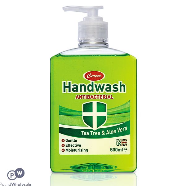 Certex Tea Tree & Aloe Vera Antibacterial Handwash 500ml