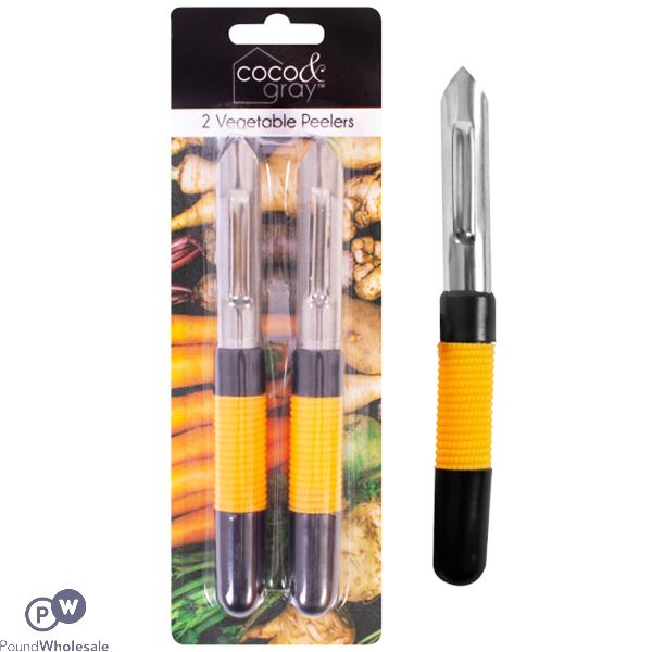 COCO & GRAY VEGETABLE PEELER 2 PACK