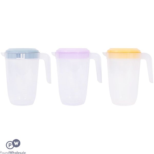 Bello Lidded PP Pitcher 2.25l Assorted Colours