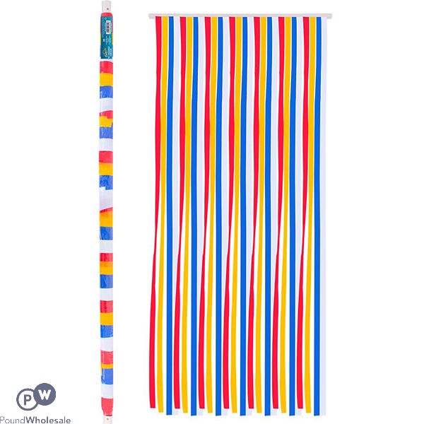 Bello Multicoloured Fly Doorway Curtain 200cm X 90cm