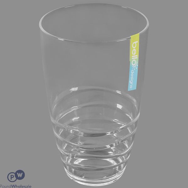 Bello Tall Elegant Swirl Plastic Tumbler 600ml