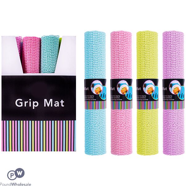 Multipurpose Grip Mat 4 Assorted Colours Cdu