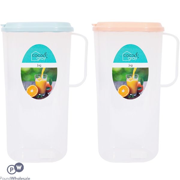 Cookhouse Fridge Door Jug 1.8ltr 2 Assorted Colours