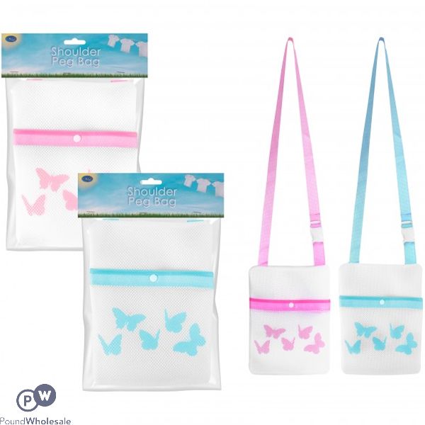 Royle Home Shoulder Peg Bag 27.5cm X 21cm Assorted Colours