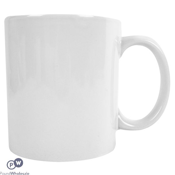 Mad About Mugs U-shape Plain White Sublimation Mug 11oz