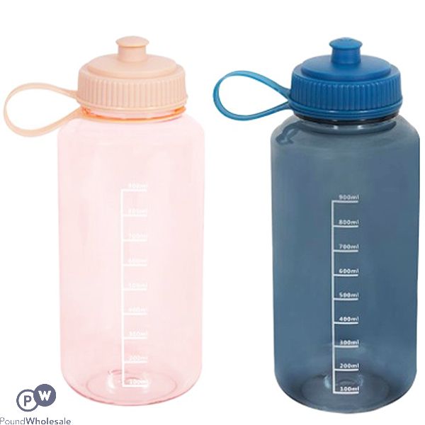 Pull-up Sipper Sports Water Bottle 1l Assorted Colours