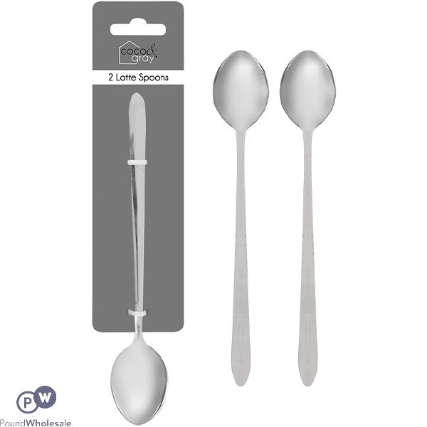 Coco & Grey Stainless Steel Latte Spoons 2 Pack